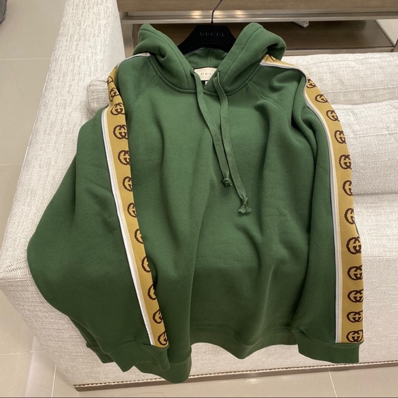 Gucci Cotton Jersey Hooded Sweatshirt 